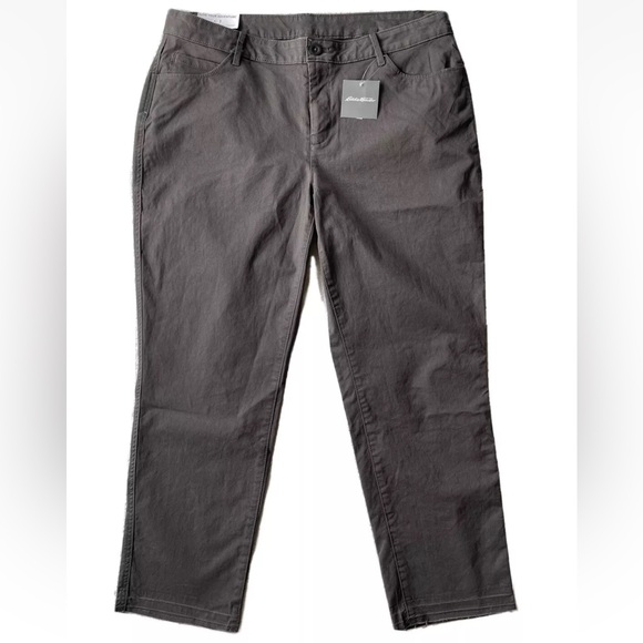 Eddie Bauer Women's Legend Wash Release Hem Crop Size: 12 - Picture 3 of 8